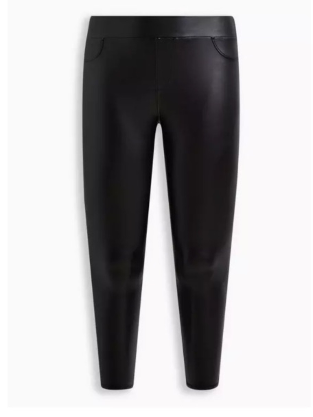 Torrid Women's Faux Leather Slim Leg Pants - Black size 5